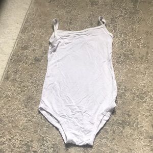 White leotard